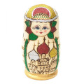 boneca artesanal de madeira, bonecas artesanais russas, bonecas artesanais